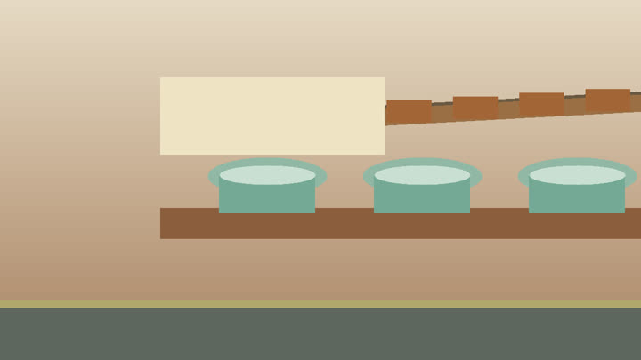 Close detail of Longquan celadon glaze layers, carved pattern lines, kiln shelves, and firing marks
